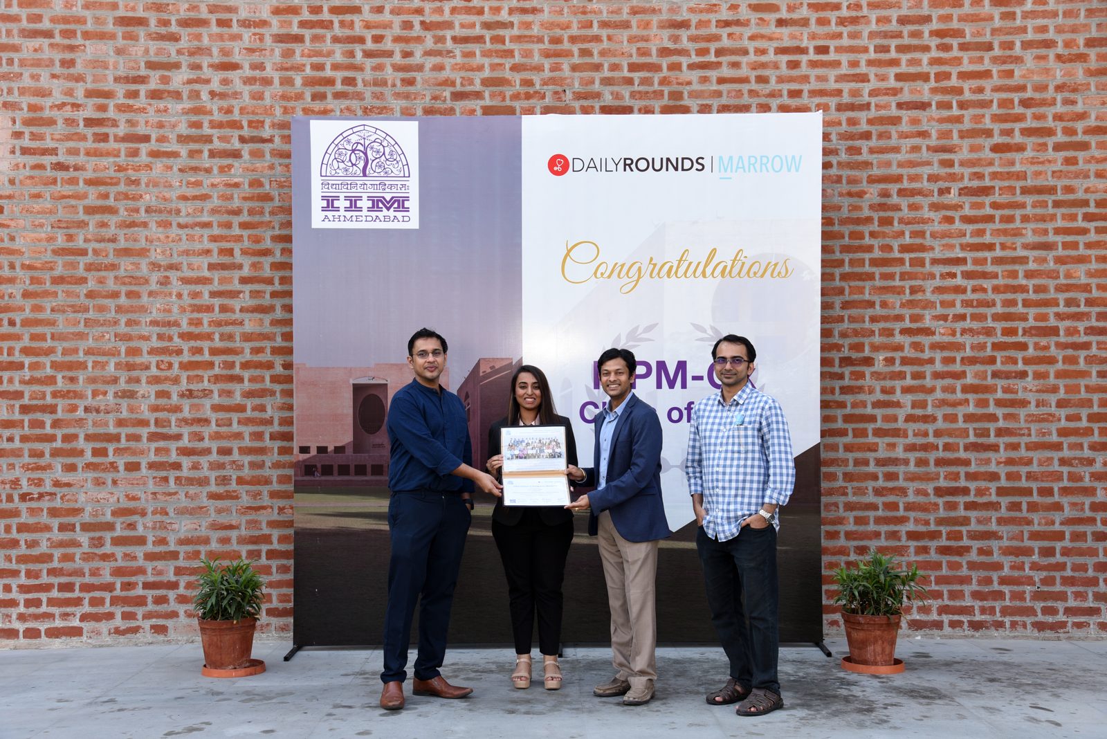 IIM Ahmedabad MPM-Cx certificate