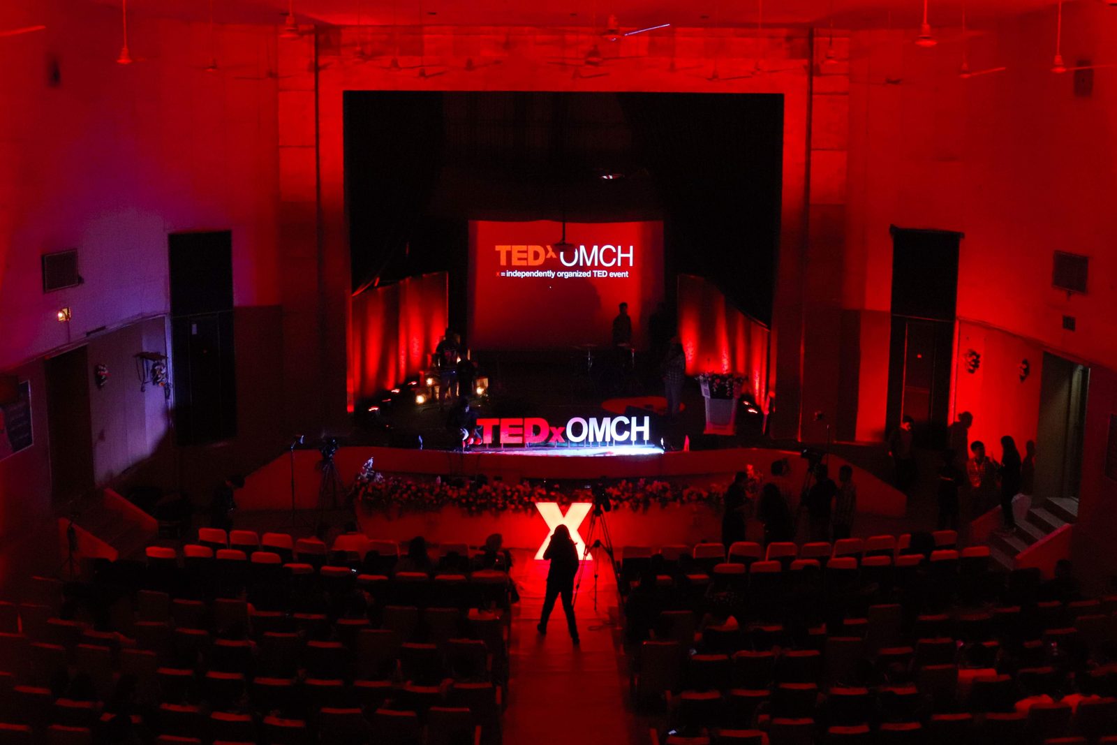 TEDxOMCH stage